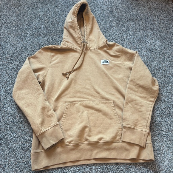 The North Face Other - The North Face XL Men's Tan pullover comfy Hoodie Sweatshirt